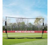 FORZA ProFlex Flat Football Goal [4 Size Options] - Pop-Up and Play in Minutes! Flat Football Training Net - Optional Base Weights Included (With Weights, 12ft x 6ft)