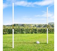 FORZA PVC Rugby Posts -Lightweight & Weatherproof Rugby Posts for Garden | Goal Posts For Kids | 8x5, 10x6 & 12x6 (8 x 5)