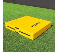 FORZA Rugby Crash Mats [3 Sizes] | Folding Rugby Training Equipment for Tackling Drills - UK Made with Industrial Grade Weather Resistant PVC (Medium (232cm x 118cm))