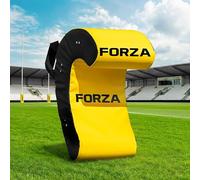 FORZA Rugby Ruck & Roll Pads | C-Shaped Contact Training Pads for Tackling, Rucking & Breakdown Drills | Junior & Senior Sizes (Yellow, Junior)