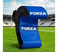 FORZA Rugby Ruck & Roll Pads | C-Shaped Contact Training Pads for Tackling, Rucking & Breakdown Drills | Junior & Senior Sizes (Blue, Senior)