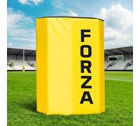 FORZA Rugby Wrap Around Shield - Rugby Rucking & Mauling Training Pad with Heavy Duty PVC Cover, High Density Foam Core & Reinforced Carry Straps - 90cm x 68cm x 30cm - 4 Colours (Yellow)