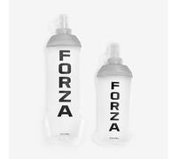 FORZA Soft Hydration Flasks - Folable Running Flask - Leakproof, Collapsible, Water Bottles with Bite Valve - Ideal for Runners, Cyclists & Hikers - 250ml or 500ml (2 x 250ml Bottles)