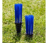 FORZA StadiumMax Grass Marking Tufts [25 Pack] - Screw-in Ground Marking Carrots - Six Colour Options (Blue)