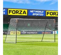 FORZA Steel42 Football Goal | Heavy-Duty Galvanised Steel Frame & Weatherproof Net - Multiple Sizes with Optional Rebounder Kit (Goal Only, 12ft x 6ft)