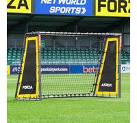 FORZA Steel42 Goal Rebounder Net Kit - Football Training Aid with Durable Double-Sided Net & Side Sheets for Solo Practice & Team Drills - GOAL NOT INCLUDED (6ft x 4ft)