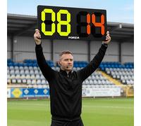 FORZA Substitution Boards [2 x Sizes] | Small or Large Football Sub Boards with Clear Red & Green Panels -Lightweight& Portable for Football Clubs and Match Officials (Large (Single-Sided))