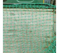 FORZA Truck & Lorry Nets | Ultra Heavy Duty Weatherproof Cargo Cover Netting - 3mm UV Stabilised Twine & 48mm Mesh - Green - Sizes from 8ft x 5ft to 24ft x 12ft (18ft x 12ft)