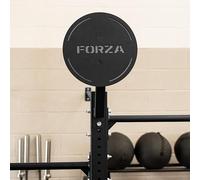 FORZA Wall Ball Targets | Single & Double Heavy-Duty Steel Plates for CrossFit & Functional Training | High-Impact, Powder-Coated, Rig or Wall Mountable - Official Heights (Single Target)