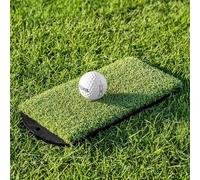 FORZA Winter Golf Fairway Mat | 15mm Artificial Turf Winter Strike Mat with Ultra-Stable Spiked Base, Realistic Fairway Feel & Carabiner Attachment - Portable Golf Practice Mat (With Carry Bag)