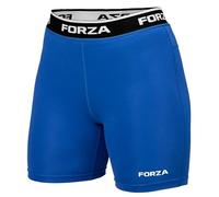 FORZA Women’s Base Layer Shorts - Breathable, Sweat-Wicking Compression Undershorts for Sport, Gym & Running - Stretch Comfort & Support (XS-XL) (UK, Alpha, S, Regular, Regular, Blue)