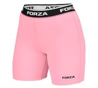 FORZA Women’s Base Layer Shorts - Breathable, Sweat-Wicking Compression Undershorts for Sport, Gym & Running - Stretch Comfort & Support (XS-XL) (UK, Alpha, S, Regular, Regular, Pink)