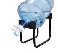 Forzaddik Metal 5 Gallon Water Jug Stand Dispenser with 2.15 Inch Dustproof Valve,Non-Slip Drinking Water Cooler Rack with Reusable Spout