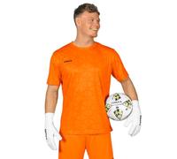FORZE Men's Short Sleeve Goalkeeper Shirts [XS - XXL] - Premium Sublimated Designs Available in Four Vibrant Colours (UK, Alpha, XL, Regular, Regular, Fluro Orange)