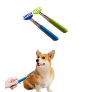 FORZENA 2PC Cat Comb Telescopic Teaser Wand Retractable Scratch Comb Tickle Handy Interactive Play Toy for Small Animal Rabbit Ferret Guinea Pig Dog (Rake)