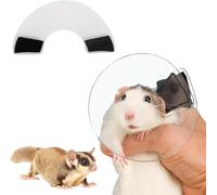 FORZENA Rat Soft Recovery Cone - Adjustable Protection Collar After Surgery Wound Healing Elizabeth Neck E Collar for Small Pet Sugar Glider Bird Hamster Rabbit Guinea Pig (L)