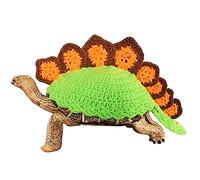 FORZENA Turtle Sweater - Animal Print, Dinosaur, XS, Wool, Winter, Halloween