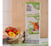 FOSa Reusable Vacuum Food Storage Bags Zipper Bag, Large (25.4 x 35.6cm), 10 Pack