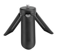 fosa1 Mini Desktop Tripod, Non-Slip Camera Holder Stabilizer Tabletop Foldable Tripod Smartphone Stand Holder Universal 1/4 inch Srew for Photographic Equipment (Black)