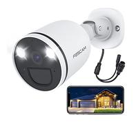 Foscam 2K 4MP Security Camera Outdoor with Spotlight, 2.4G & 5G Wifi Camera, Spotlight Camera, Color Night Vision, Siren Alarm, AI Human & PIR Detection, 2 Way Audio, IP66 Weatherproof
