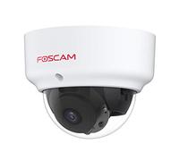 Foscam D2EP Outdoor PoE IP Security Camera, IK10 Vandal-Proof Dome - AI Human Detection, 20M Night Vision, Access 24/7 on App, Works with Alexa and Google