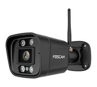 Foscam V5P WLAN Überwachungskamera Schwarz 5MP (3072x1728), Dual-Band WLAN, Integrierter Scheinwerfer und Sirene