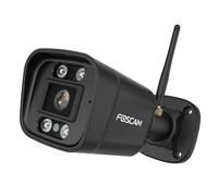 Foscam V8P 4K 8MP Dual Band WiFi Surveillance Camera with Integrated Headlight and Alarm Siren (Black)