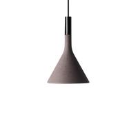 Foscarini Aplomb mini pendant Brown, marrone concrete