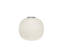Foscarini Gem Semi Wall Lamp Graphite/White