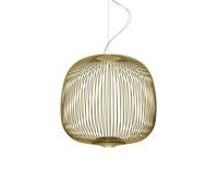 Foscarini Spokes 2 Midi Pendant with LED Gold