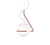 Foscarini Tonda Pendant Large Orange/ White