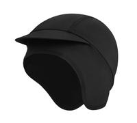 FOSDICK Cycling Skull Cap Helmet Liner, Cooling Cycling Caps Under Helmet, Summer UV Protection Wave Cap for Running Hiking Skiing Motorcycle, Black