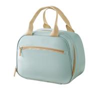 FOSDICK Ladies Cool Bag Lunch Box Container Tote Bag, Insulated Lunch Bags for Women, Cooler Lunchbag for Work School Picnic Travel Beach Gifts, 28x21x15cm, Blue