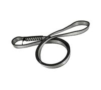 FOSER 18mm Nylon sling Runner, high-strength Nylon Rope, Apply to yoga hammocks, Hiking, Creating anchor systems, Downhill sports, etc (Gray(1pcs), 120cm/48inch)