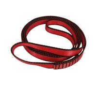 FOSER 18mm Nylon sling Runner, high-strength Nylon Rope, Apply to yoga hammocks, Hiking, Creating anchor systems, Downhill sports, etc (Red(1pcs), 60cm/24inch)