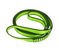 FOSER 18mm Nylon sling Runner, high-strength Nylon Rope, Apply to yoga hammocks, Hiking, Creating anchor systems, Downhill sports, etc (Green(1pcs), 120cm/48inch)