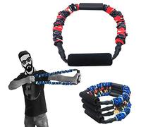 FOSER Archery Band Open Bow Resistance Trainer Arm Strength Training Bow Training Tensioner Archery Fitness Machine (30LBs)