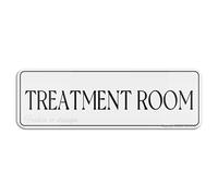 FOSHIN Treatment Room Sign Sign 3"" X 10"" Fade Resistance Indoor/Outdoor Use, Acrylic2