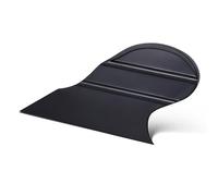 FOSHIO Black Flexible Small Squeegee for Vinyl, Window Tint Squeegee, Edge Trimming Squeegee, Corner Squeegee for Car Wrapping, Scraper for Car Film Wrap, Sign Making, DIY Crafting, Window Film