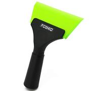 FOSHIO Professional Squeegees Window Water Wiper Shower Glass Cleaner with Silicone Rubber Blade for Car Vinyl Wrapping,Bathroom Mirror Door, 17cm