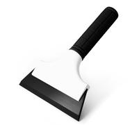 FOSHIO Small Silicone Squeegee, Car Windshield & Shower Squeegee, Black