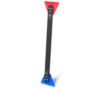 FOSHIO Small Squeegee for Vinyl, 2 in 1 Hardness Rubber Blade with Stainless Steel Handle Mini Squeegee for Film Installation Window Tint Tool, Squeegee for Window Cleaning (1 Piece)