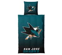 Fosho DOTS San Jose Sharks 135x200 + 80x80cm Bedding Set