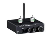 Fosi Audio BOX X3 5725W Tube Phono Preamp Turntable Preamplifier for MM Phonograph Bluetooth 5.0 Mini Stereo Hi-Fi Pre-Amplifier for Home Audio Record Player Sound System