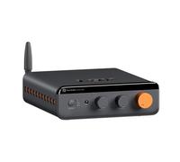 Fosi Audio BT20A MAX Stereo Amplifier HiFi, Bluetooth 6.0 Power Amp with PFFB Technology, 2.1 Channel 300W x 2 Max, 2 RCA Input, Subwoofer Output, Remote Control, EQ Control, Bypass, HPF, 12V Trigger