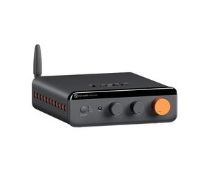 Fosi Audio BT20A MAX Stereo Amplifier HiFi, Bluetooth 6.0 Power Amp with PFFB Technology, 2.1 Channel 300W x 2 Max, 2 RCA Input, Subwoofer Output, Remote Control, EQ Control, Bypass, HPF, 12V Trigger