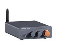 Fosi Audio BT20A Pro 300W x2 TPA3255 Bluetooth 5.0 Home Audio Stereo 2 Channel Amplifier Receiver Mini Hi-Fi Class D Upgraded Integrated Amp for Speakers with Bass Treble Control