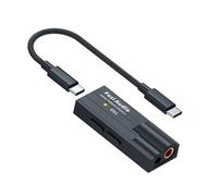 Fosi Audio DS1 Portable DAC Headphone Amplifier with ES9038Q2M Chip, Supports PCM 32-bit/768kHz & DSD512, 3.5mm & 4.4mm Outputs for Hi-Fi Audio, USB DAC Amp for Headphones