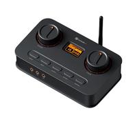 Fosi Audio K7 DAC Headphone Amplifier up to PCM 384kHz/32bit, USB C/Bluetooth aptX HD LL/Optical/Coaxial/Mic Input, 4.4mm Balanced/3.5mm/RCA Output for PC PS5 Desktop Gaming Workspace