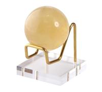 Fosil Display Stand - Gem Rack, Mineral Stand | Clear Rock Tray, Agate Accessory, Use on Geology Benches and Tabletop Displays to Organize Stones, Geological Displays